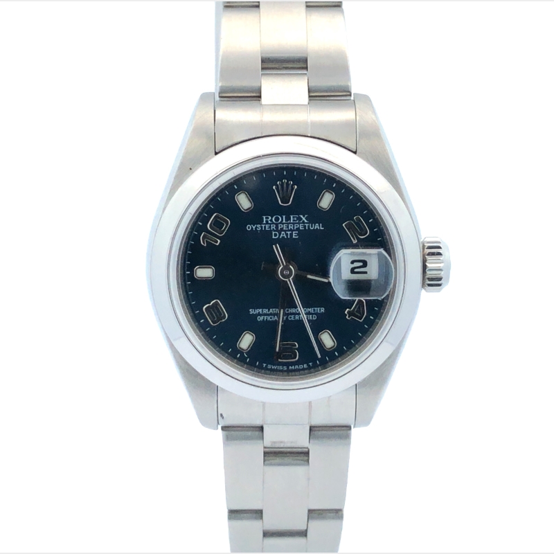 Preowned Rolex Ladies Date with Oyster Bracelet