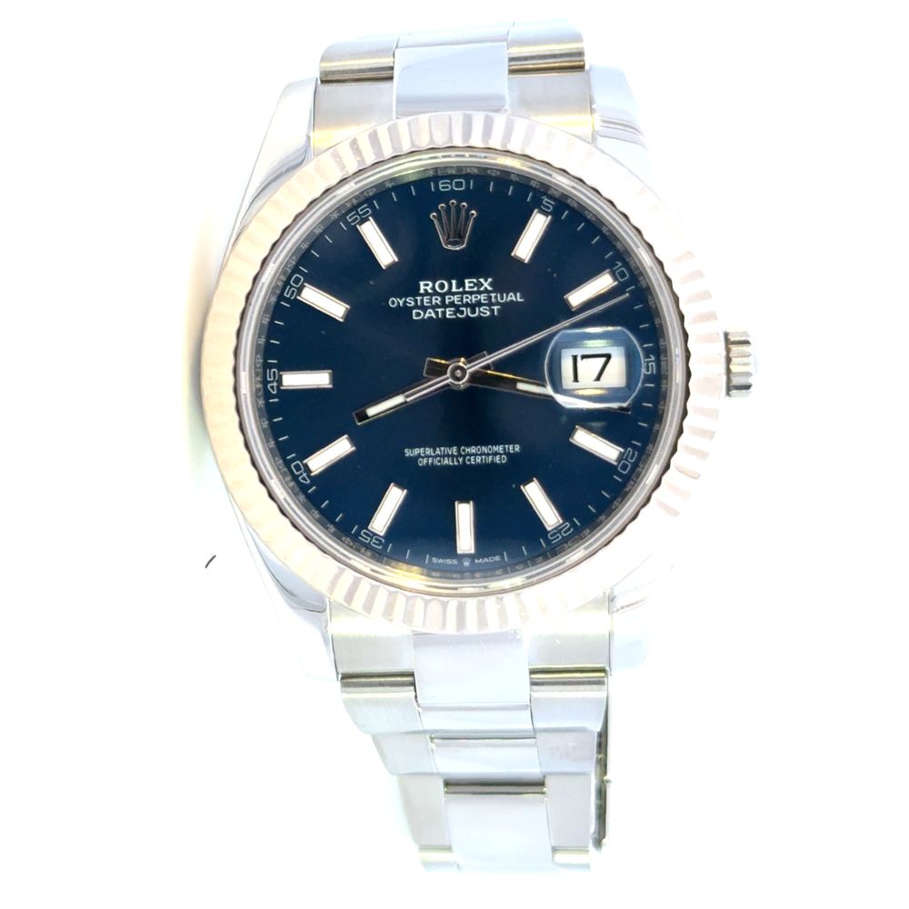 Pre-owned 41 MM Rolex Datejust with Oyster Bracelet