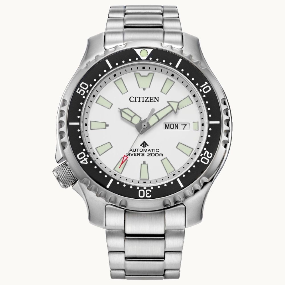Promaster Dive Automatic White Index Dial