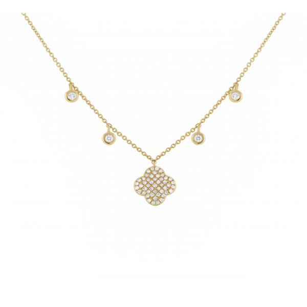 Diamond Clover Necklace