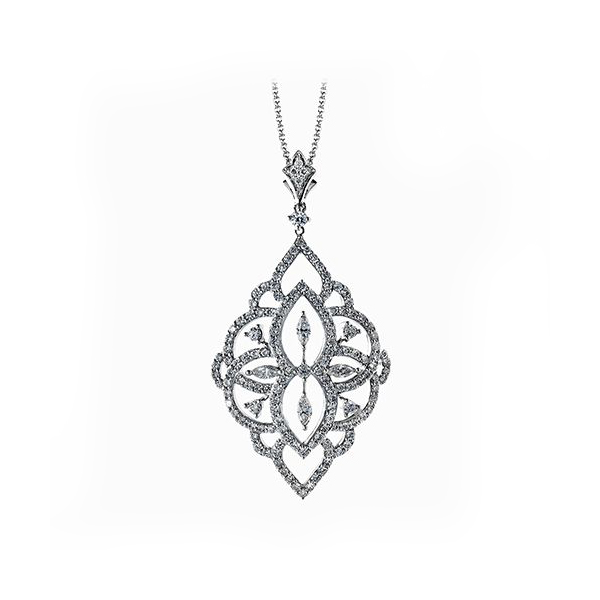 Simon G. Vintage Style Diamond Pendant