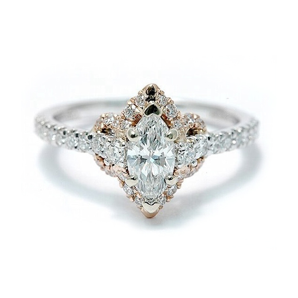 Marquise Cut Diamond Engagement Ring