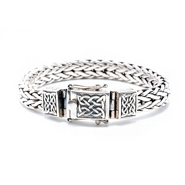 Men's Sterling Silver Bracelet by Keith Jack