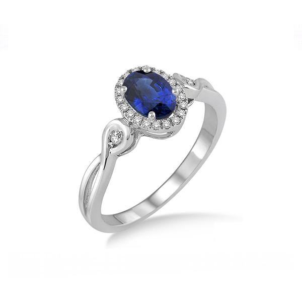 Sapphire & Diamond Ring