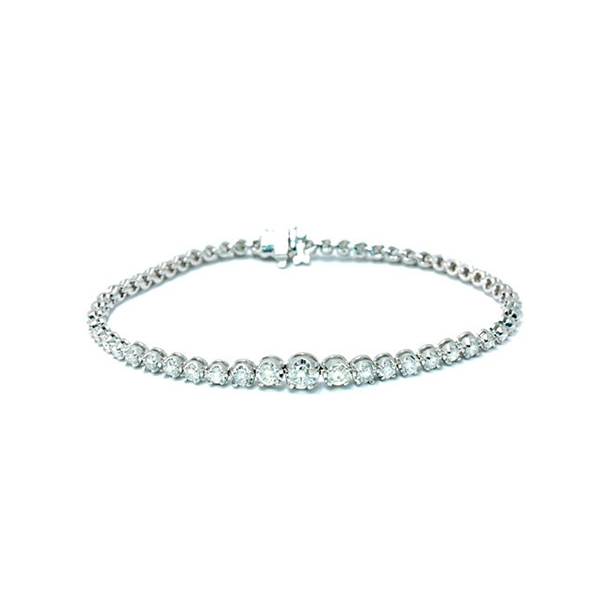 Graduated Diamond Bracelet