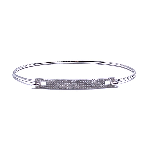 Diamond Bangle Bracelet