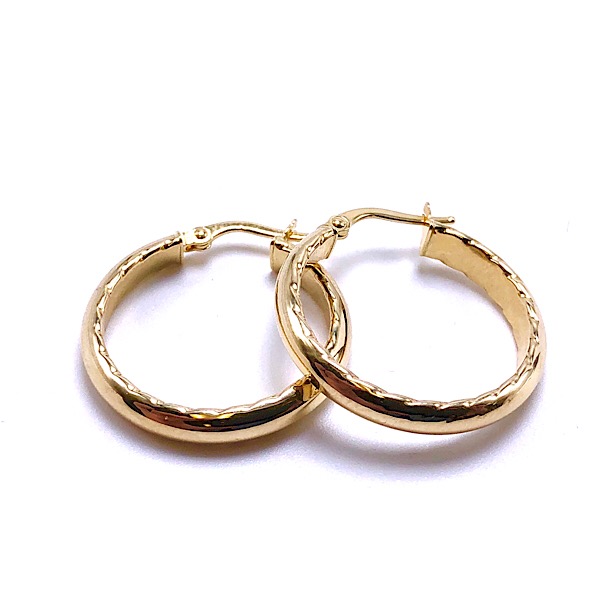 Gold Hoop Earrings