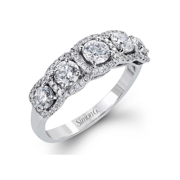 Simon G. Diamond Wedding Band