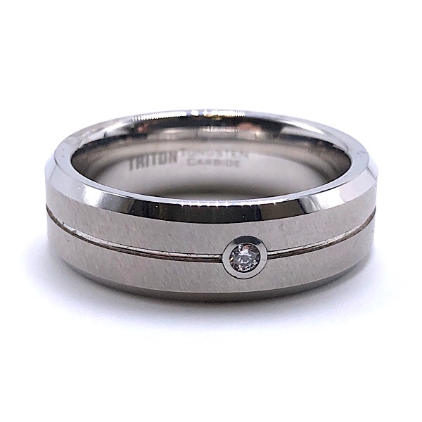 Men's Tungsten Carbide Wedding Band