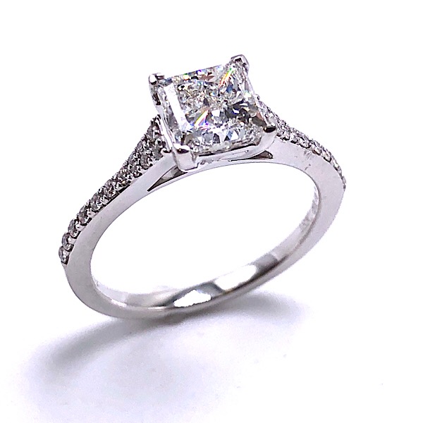 Simon G. Diamond Engagement Ring