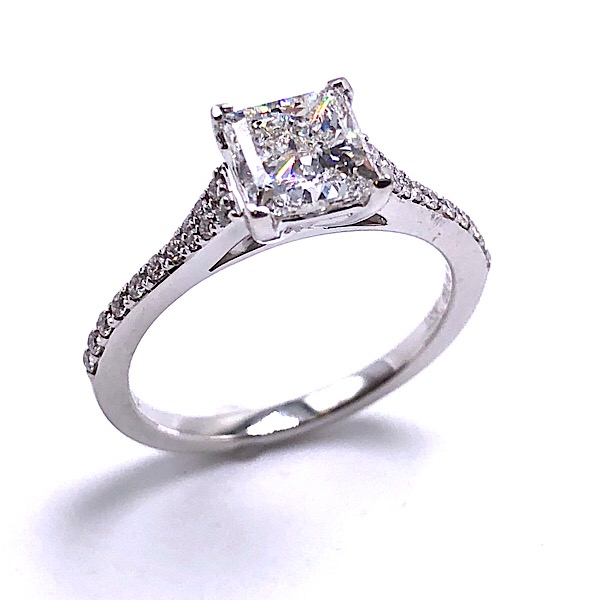 Simon G. Diamond Engagement Ring