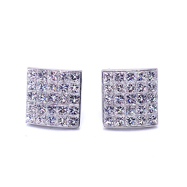 Multi Diamond Earrings