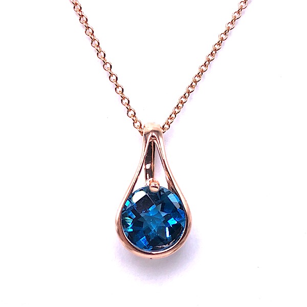 London Topaz Pendant