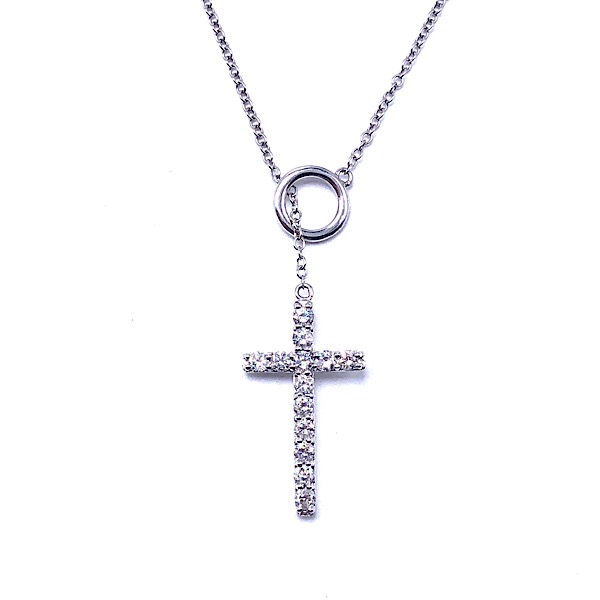 Diamond Cross Pendant