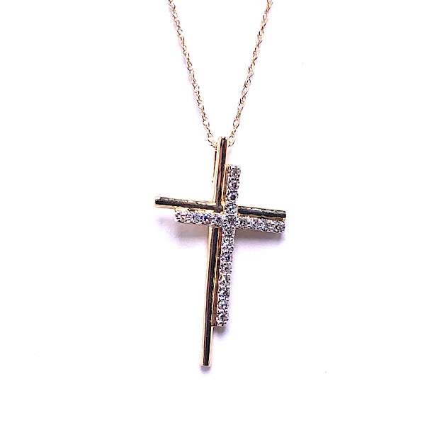 Diamond Cross Pendant