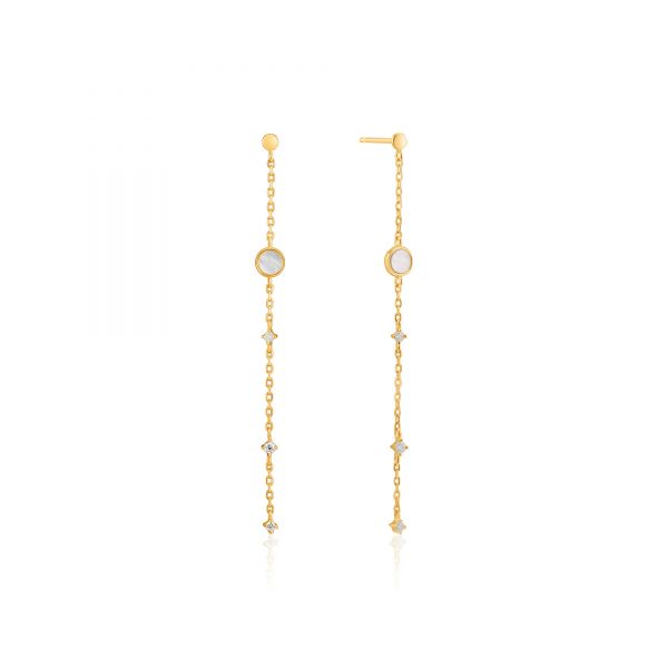 Ania Haie Mother-of-Pearl Drop Earrings