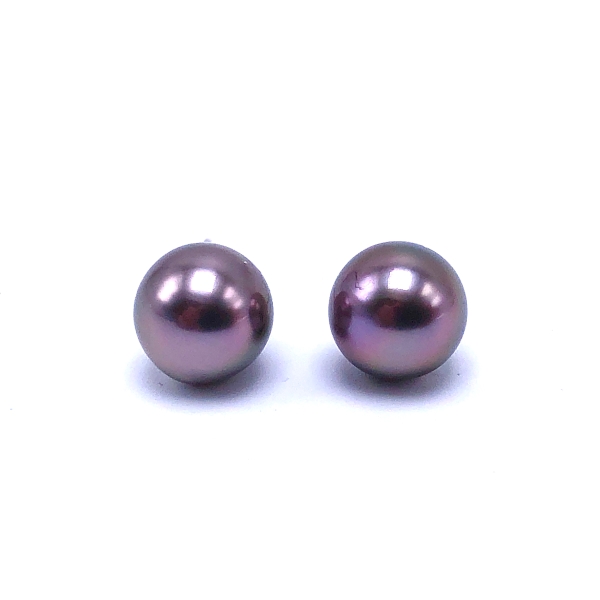 Black Tahitian Pearl Earrings