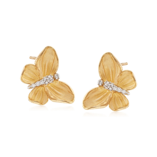 Simon G. Diamond Earrings