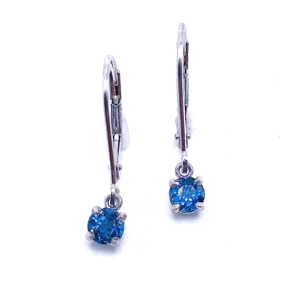 Blue Topaz Earrings