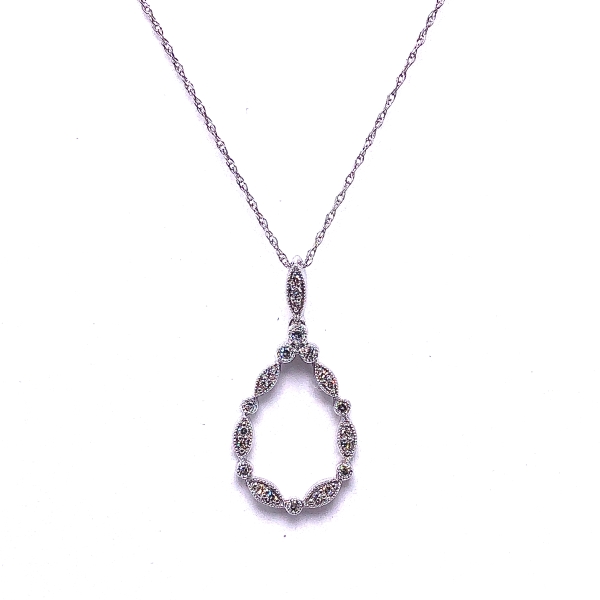 Diamond Drop Pendant