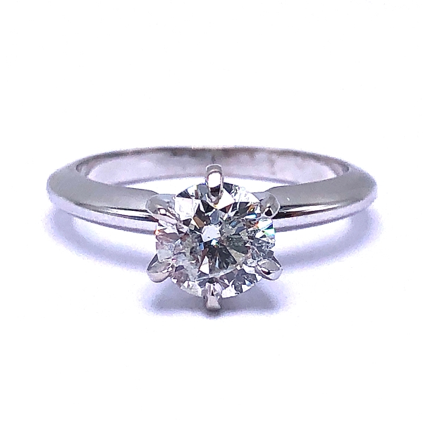 Round Solitaire Diamond Engagement Ring