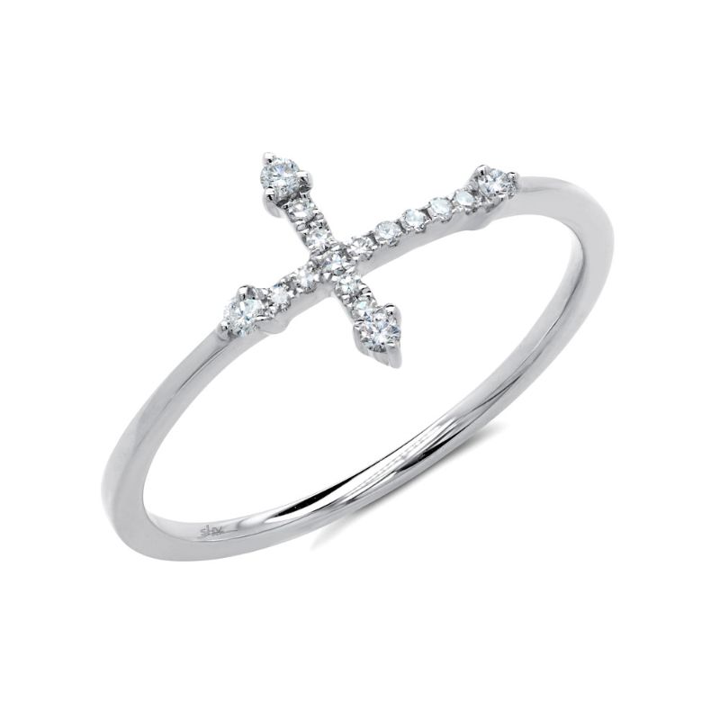 SHY Creation Diamond Cross Ring