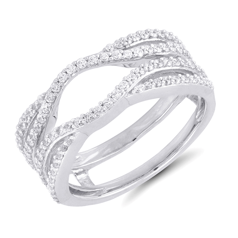 Diamond Wedding Band Insert