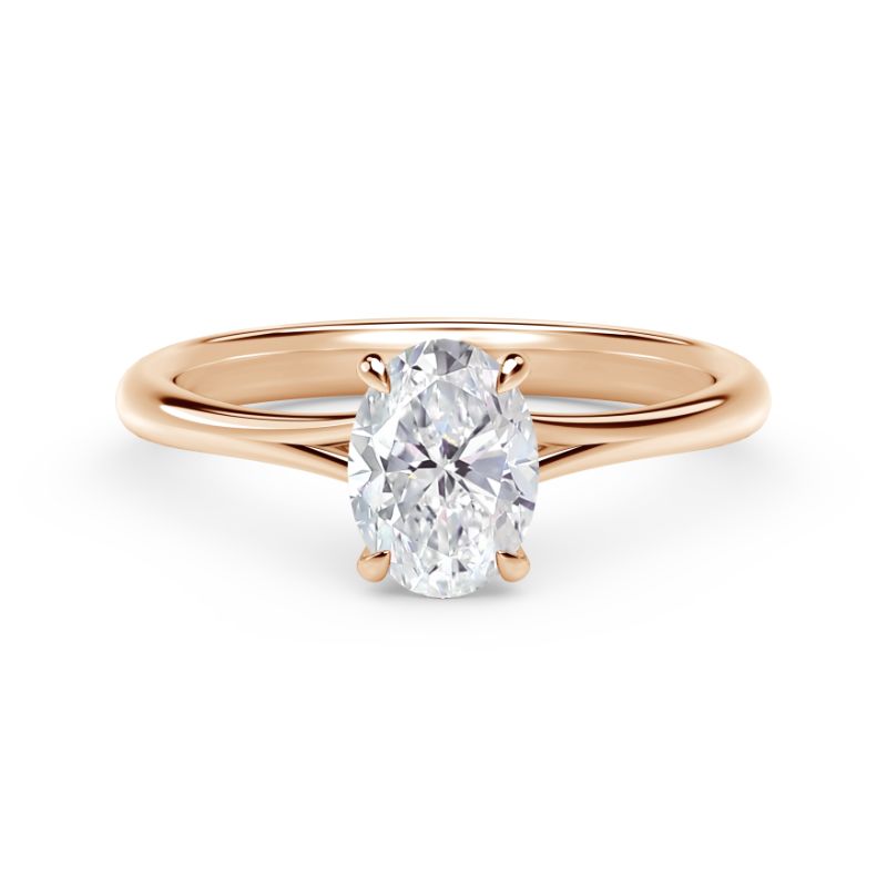 De Beers Forevermark Iconâ„¢ Setting Oval Engagement Ring