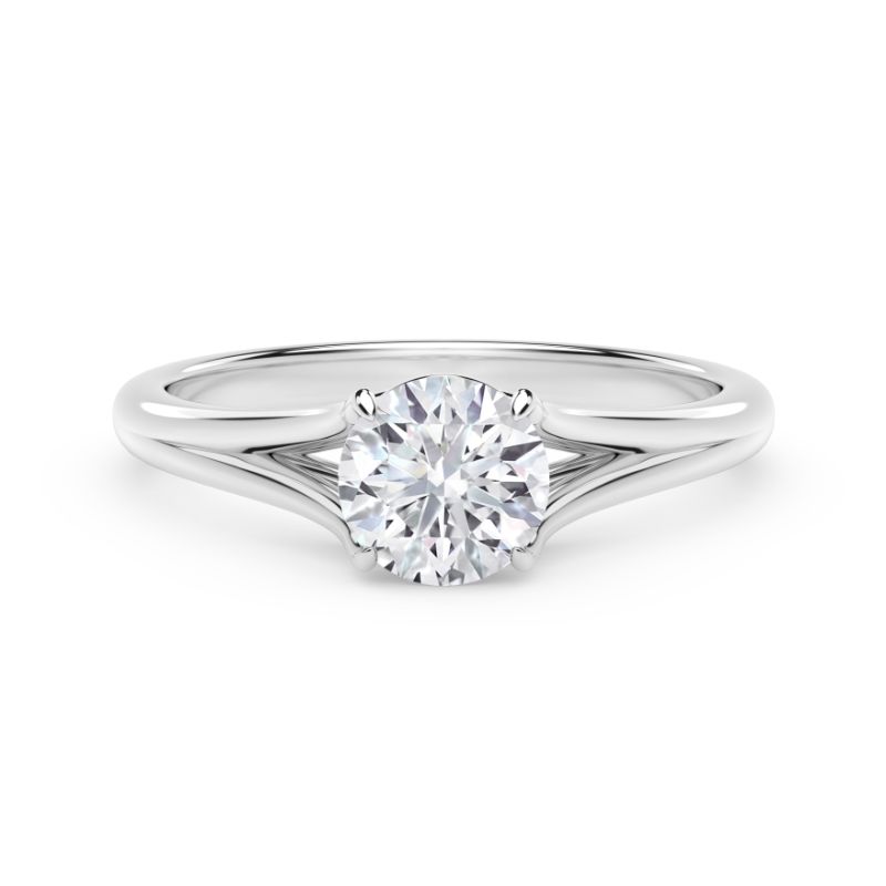 De Beers Forevermark Unity© Round Engagement Ring