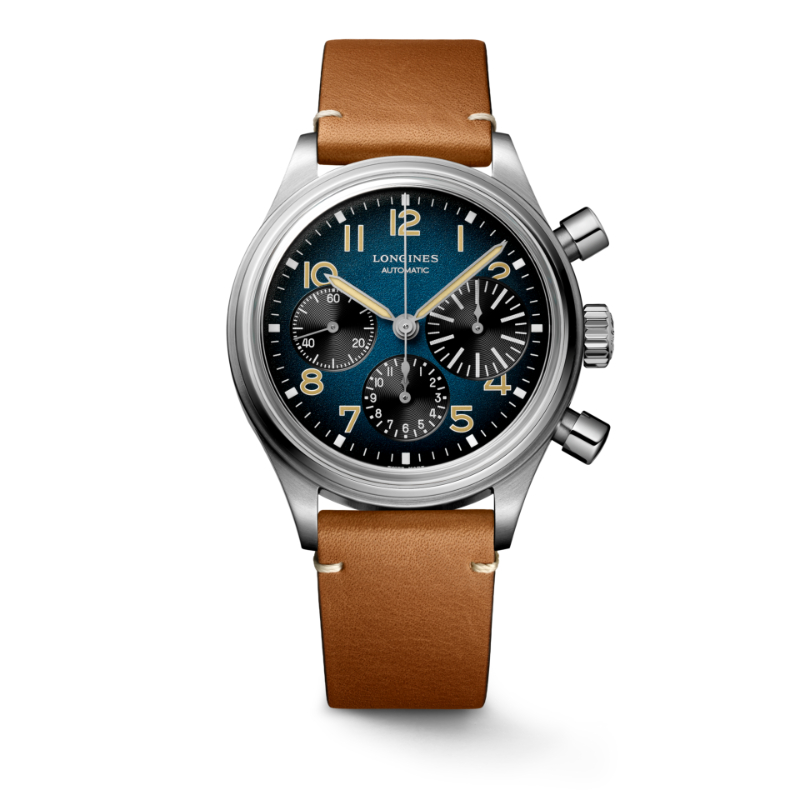 The Longines Avigation BigEye 41mm Titanium Chronograph