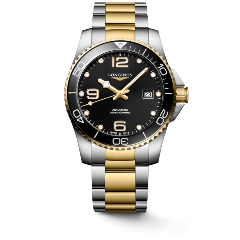HydroConquest 41mm Stainless Steel/PVD Automatic Diving Watch