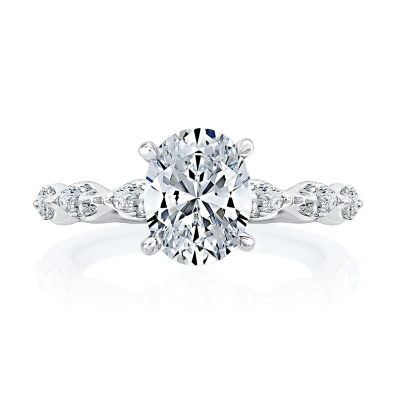 A.Jaffe Engagement Ring Mounting