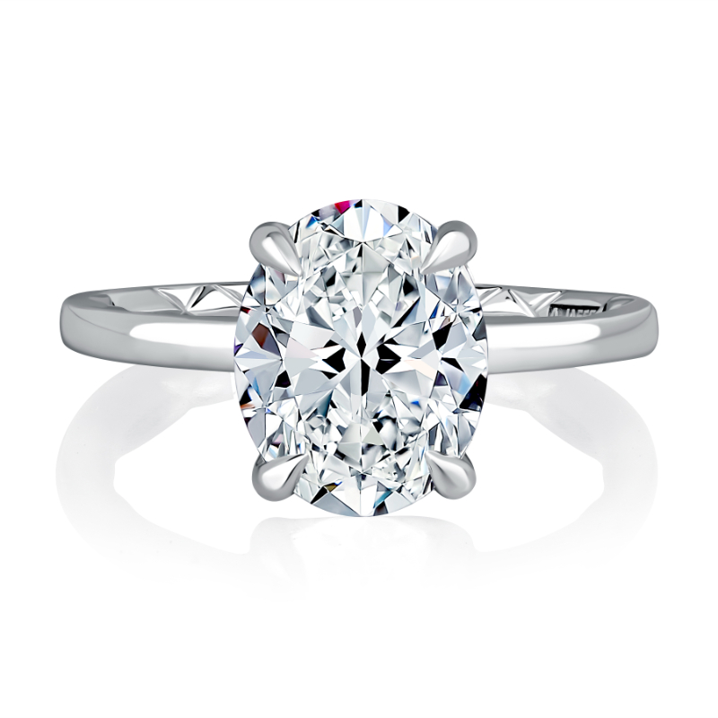 A.Jaffe Engagement Ring Mounting