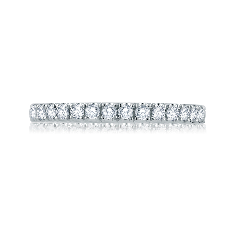 A.JAFFE Empire Legacy Diamond Halfway Wedding Band