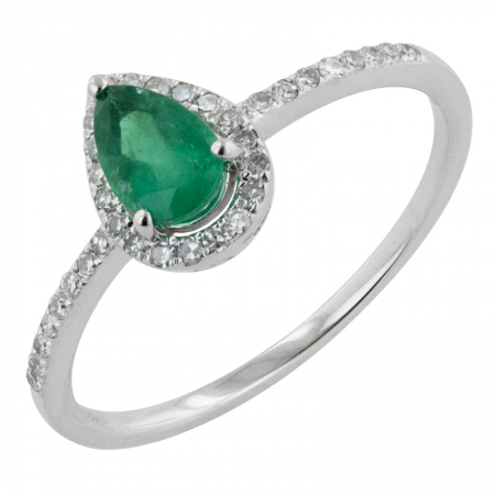 Emerald & Diamond Ring