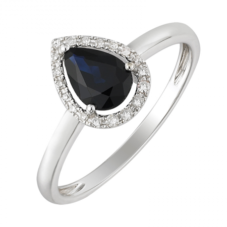 Sapphire & Diamond Ring