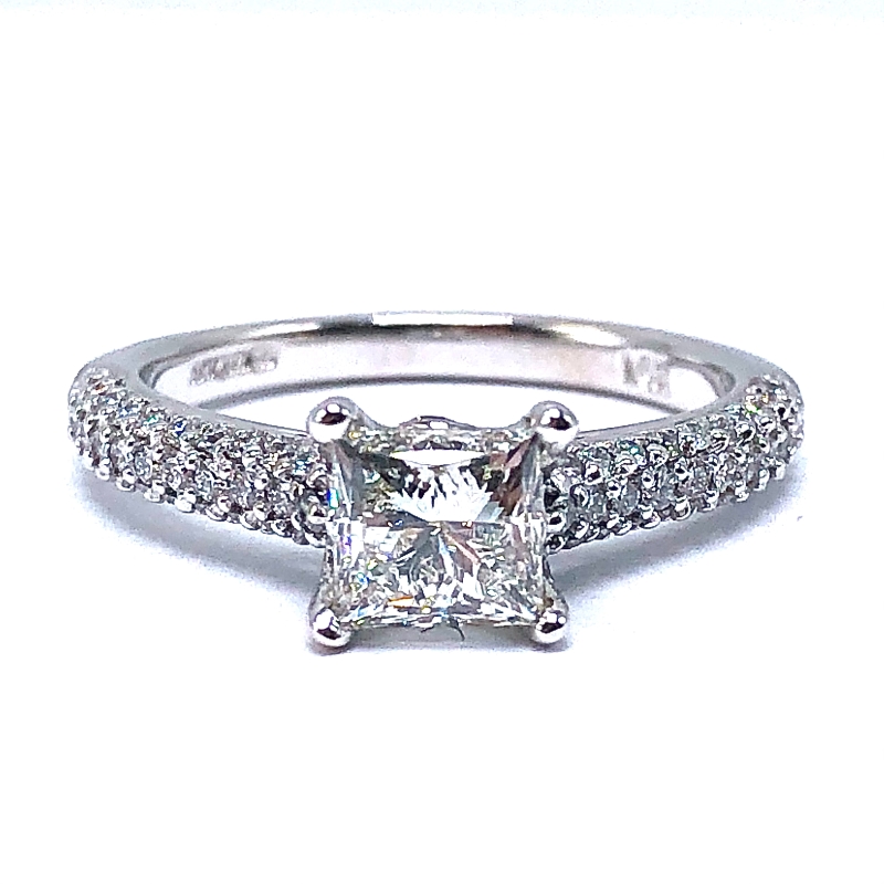 Princess Diamond Engagement Ring