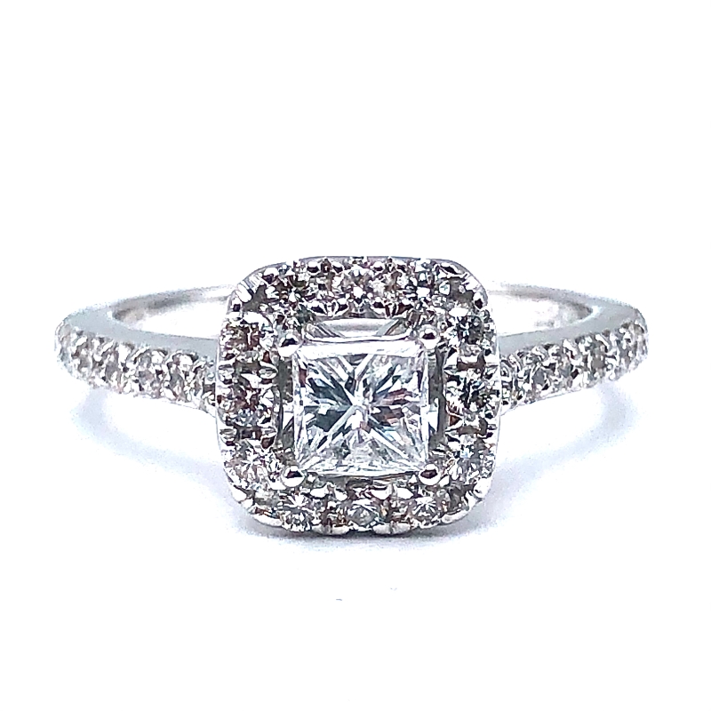 Princess Diamond Engagement Ring