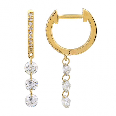 Multi Diamond Earrings