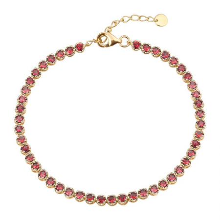 Ruby Tennis Bracelet