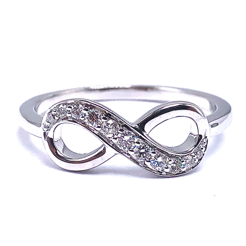 Diamond Infinity Ring