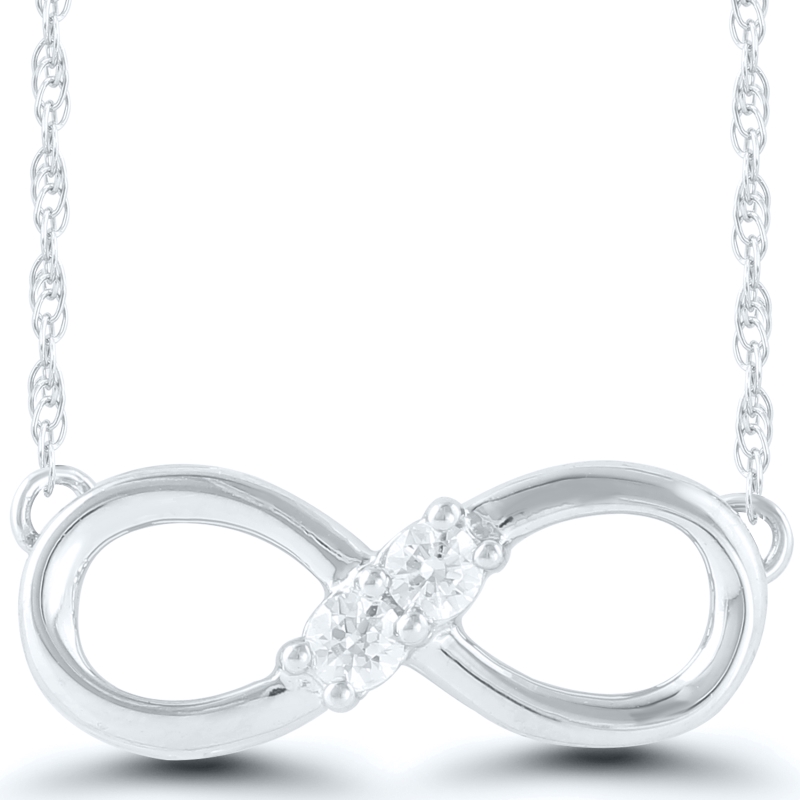 Diamond Infinity Pendant