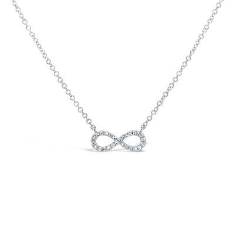 SHY Creation Diamond Infinity Necklace