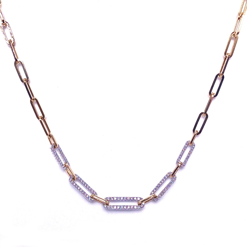 Multi Diamond Necklace