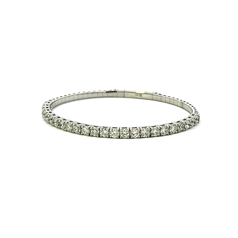 Diamond Flex Bangle Bracelet