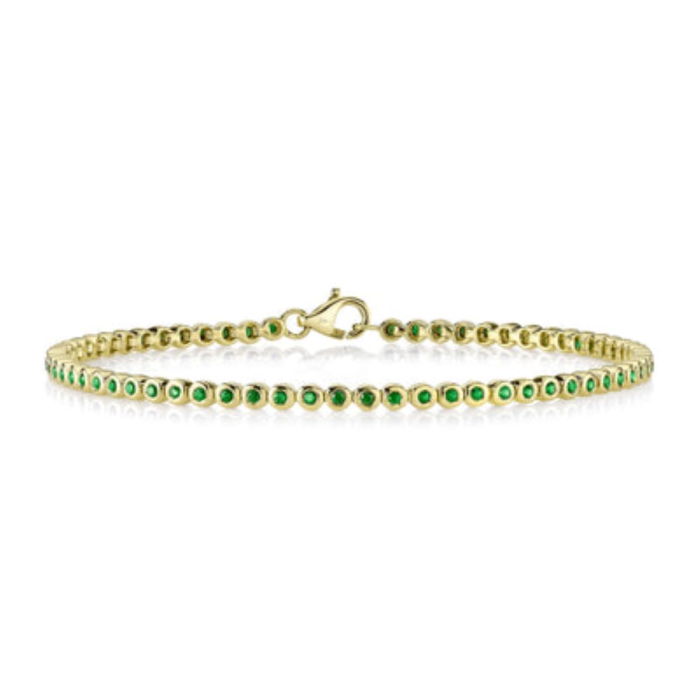 Emerald Tennis Bracelet