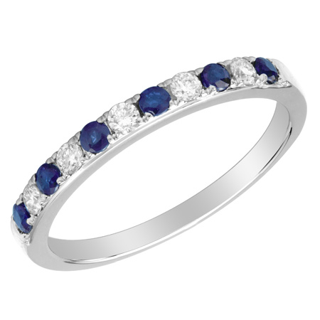 Sapphire & Diamond Ring