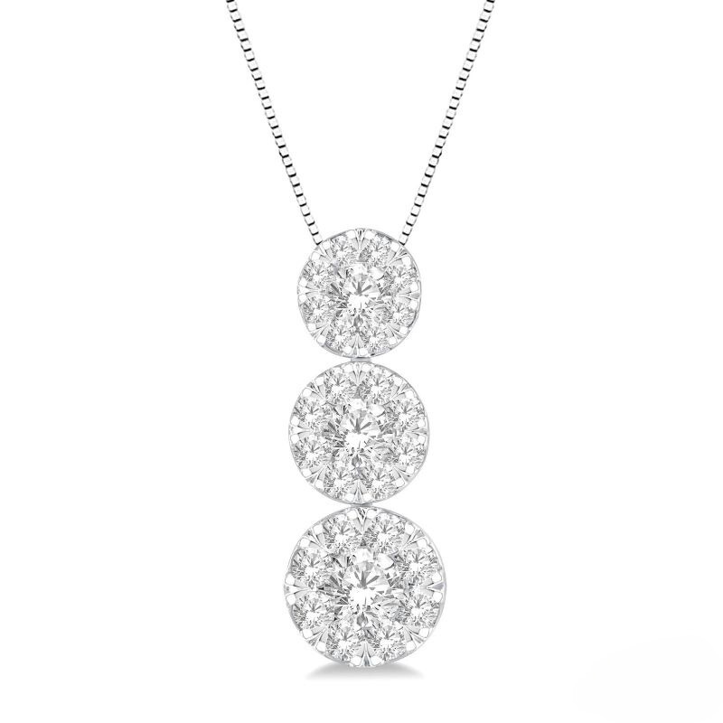 Lovebright 3 Diamond Pendant