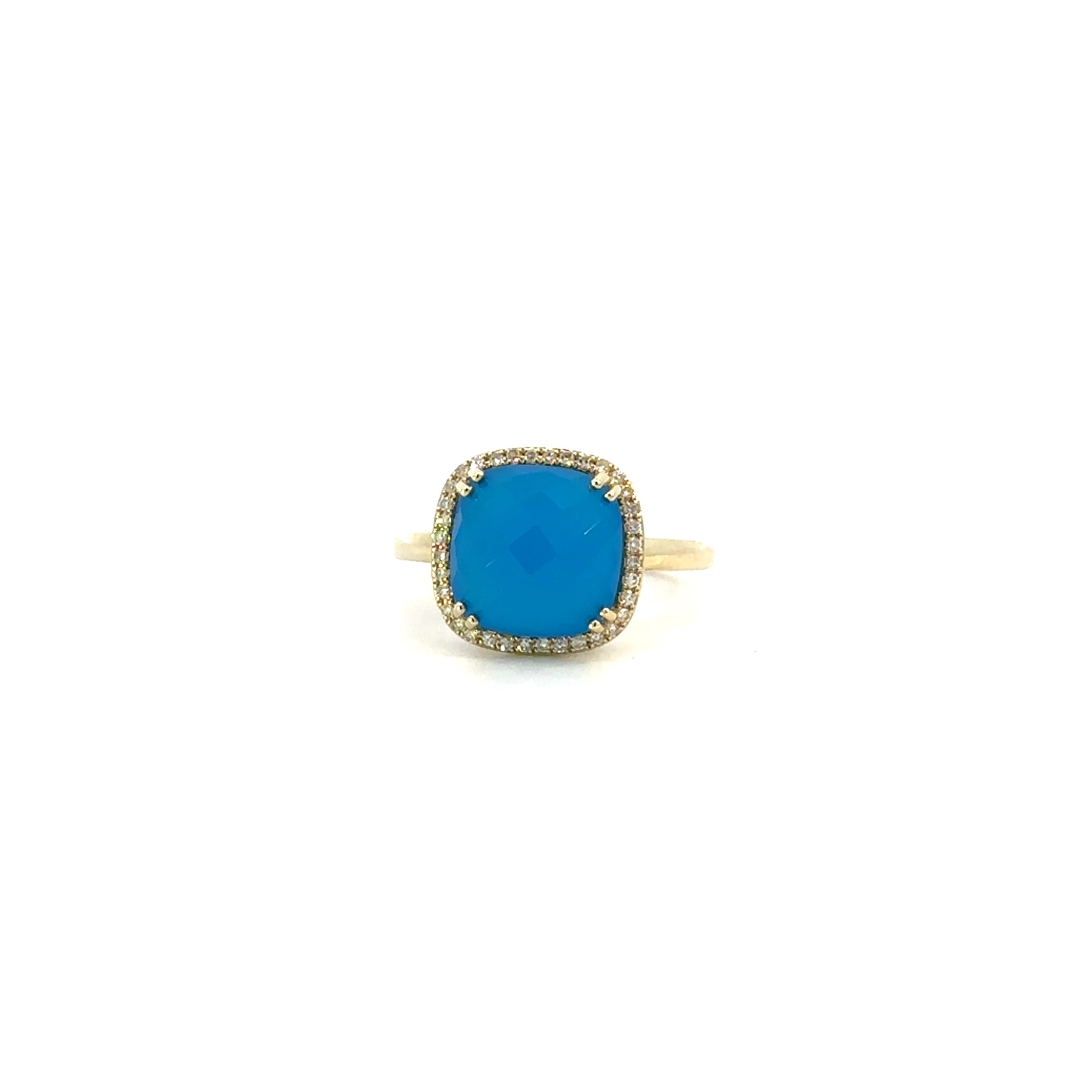 Halo Agate Ring