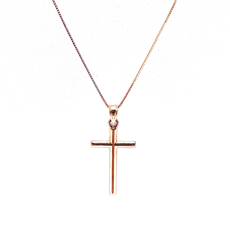 Polished Gold Cross